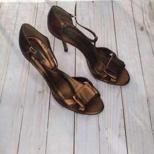 VALEA  FIRENZE.  Heels  Bronze